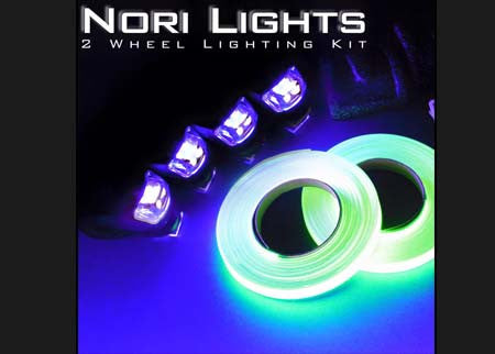 Nori Lights v.2 with 6mm Stripes (2 Wheel Kit) - Nori Lights